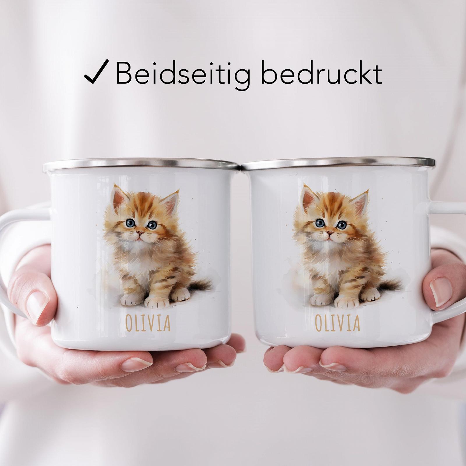 Емальована Кружка Дитяча Персоналізована Кружка з Іменем для Дівчаток та Хлопчиків 300 мл, фото №3