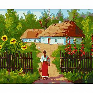 Картина по номерам Украинские избушки Art Craft 10350-AC 40х50 см - Фото 1