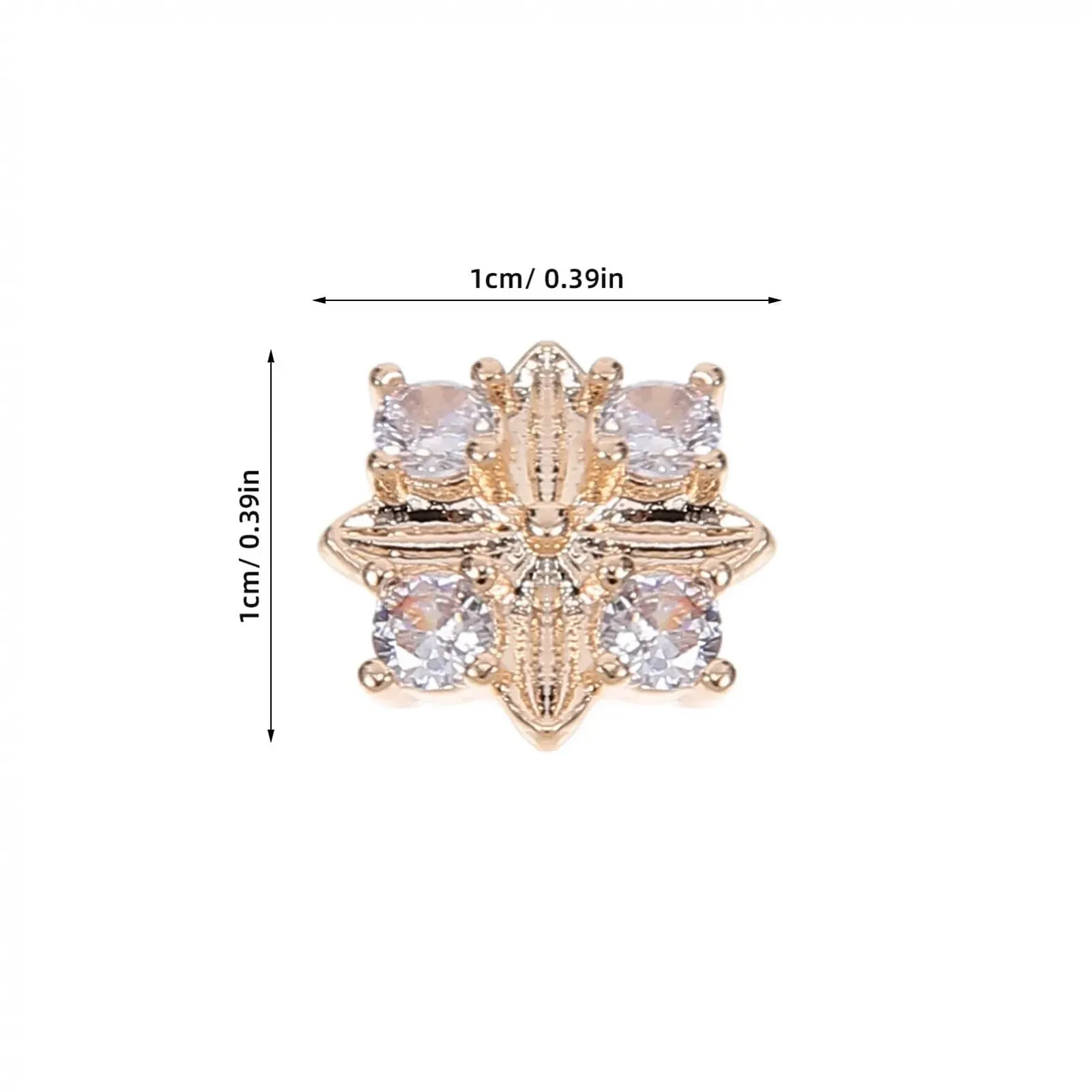 Прикраси Стрази NOLITOY 12 шт. Міні дорогоцінний камінь, фото №6