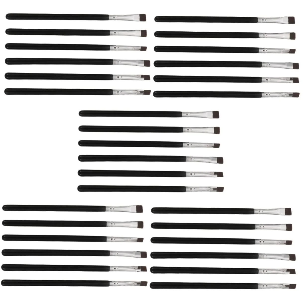 Кисти для бровей FOMIYES Плоская E20 Синтетическое волокно, 30 шт, фото №1 Кисти для бровей FOMIYES Плоская E20 Синтетическое волокно, 30 шт, фото №1