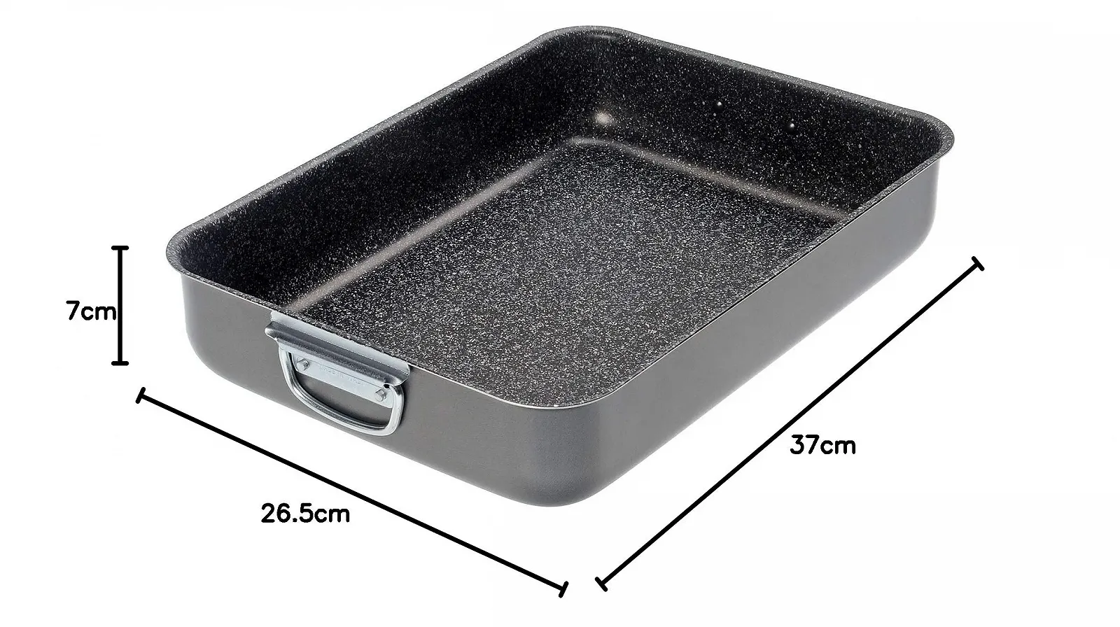 Форма для лазаньи Alluflon Tradition Italy Алюминиевая 37 x 26,5 x 7 см черная, фото №8 Форма для лазаньи Alluflon Tradition Italy Алюминиевая 37 x 26,5 x 7 см черная, фото №8