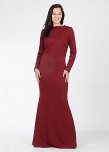 Платье Enna Levoni XL Бордовый (ND-3075-Bordo) - Фото 1