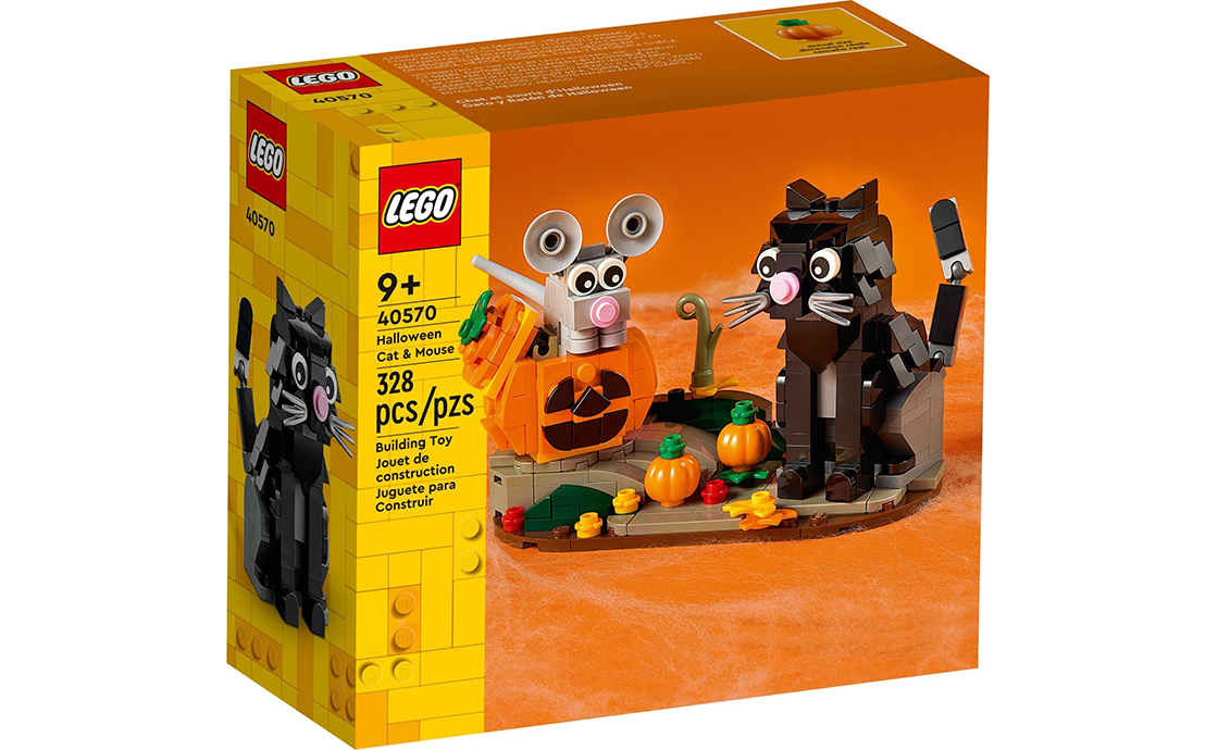 Детский конструктор LEGO Seasonal Хэллоуин: Кошка и Мышка 40570, фото №1