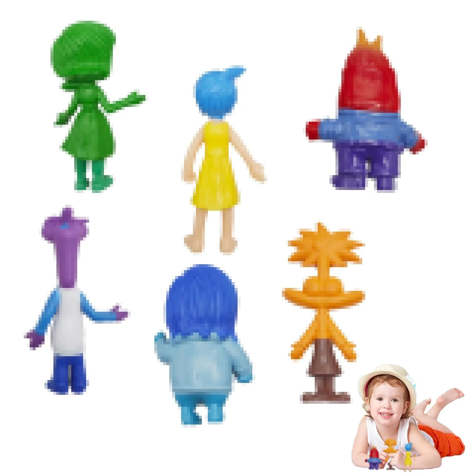 Набор фигурок LEERMEIZI Inside Out 2 6 шт., фото №1