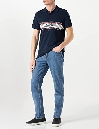 Поло JJLEO POLO SS 12200361- Blazer-Fit: Standard fit Jack&Jones Tёмно-синий S, фото №4