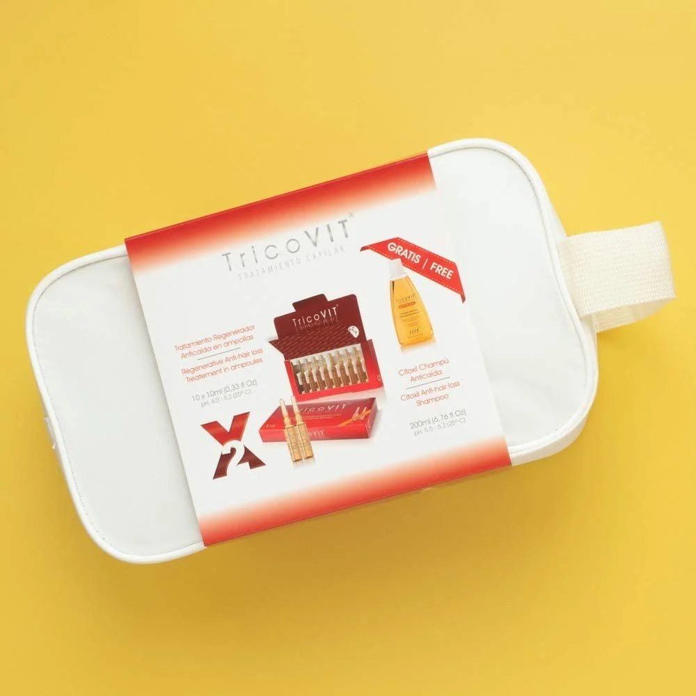 Ампули Tricovit проти випадіння волосся - Професійний засіб для волосся для дорослих - 20 ампул по 10 мл, фото №2