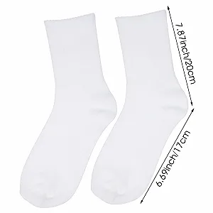 Шкарпетки Тенісні Жіночі Білі 3 пари synthetic.ua - Фото 1