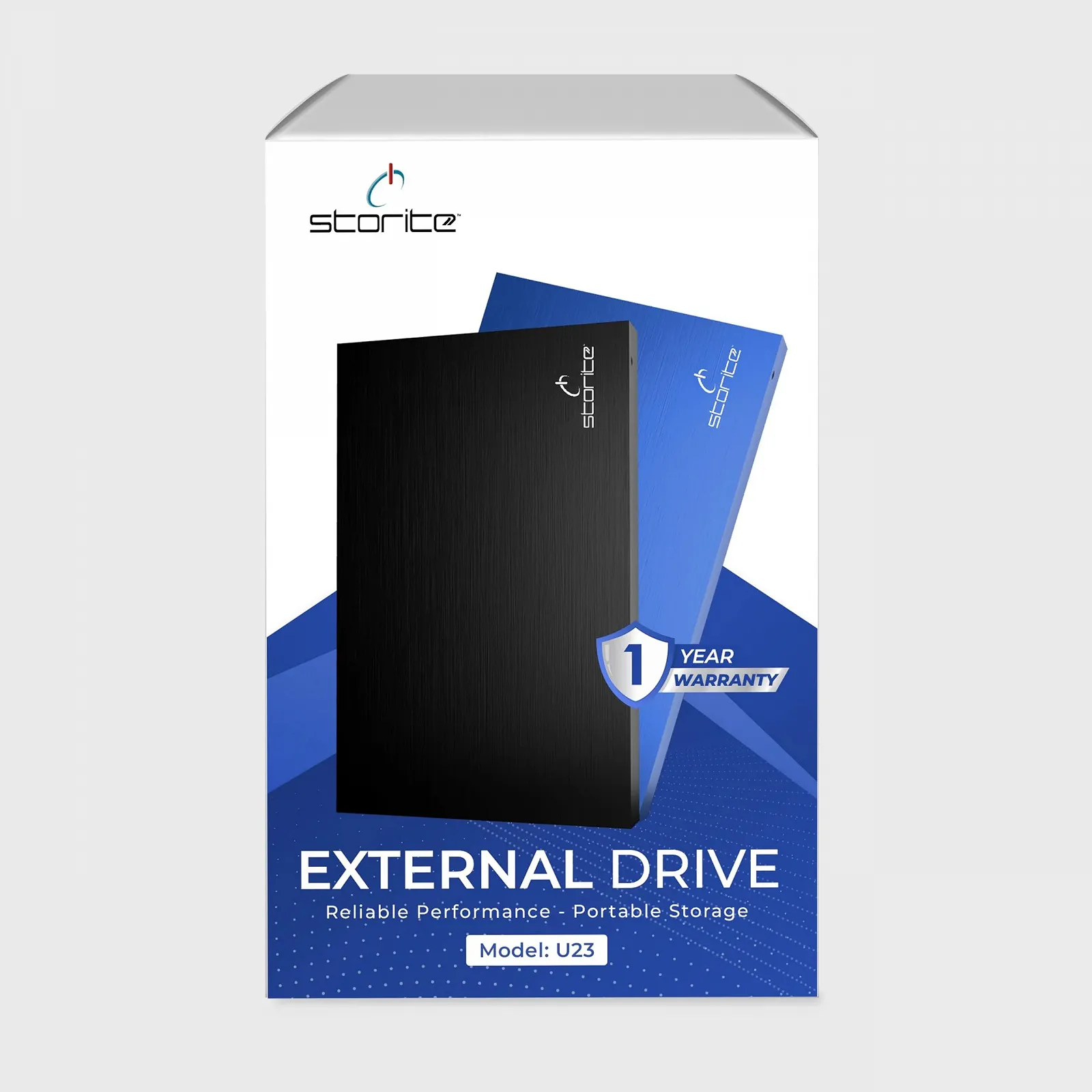 Зовнішній жорсткий диск Storite 1ТБ USB 3.0 Black, фото №2 Зовнішній жорсткий диск Storite 1ТБ USB 3.0 Black, фото №2