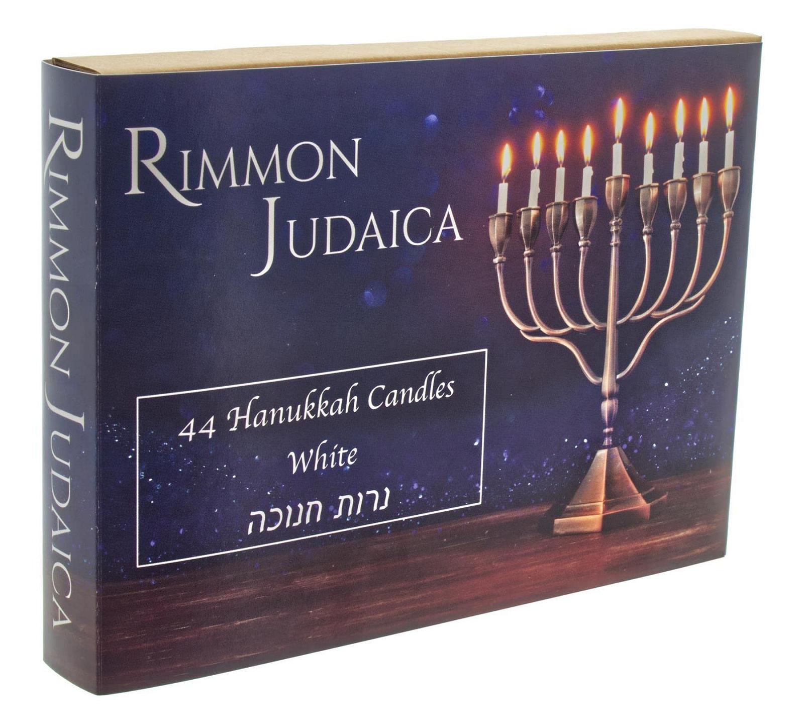 Свечи Rimmon Judaica Traditional Hanukkah 44 шт. Белые, фото №2