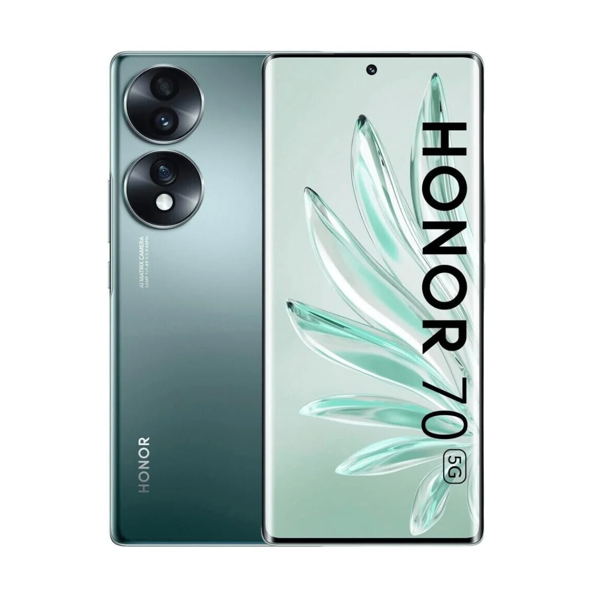 Смартфон Honor 70 5G 8/128 GB 6,67" 120 Hz Emerald Green, фото №1