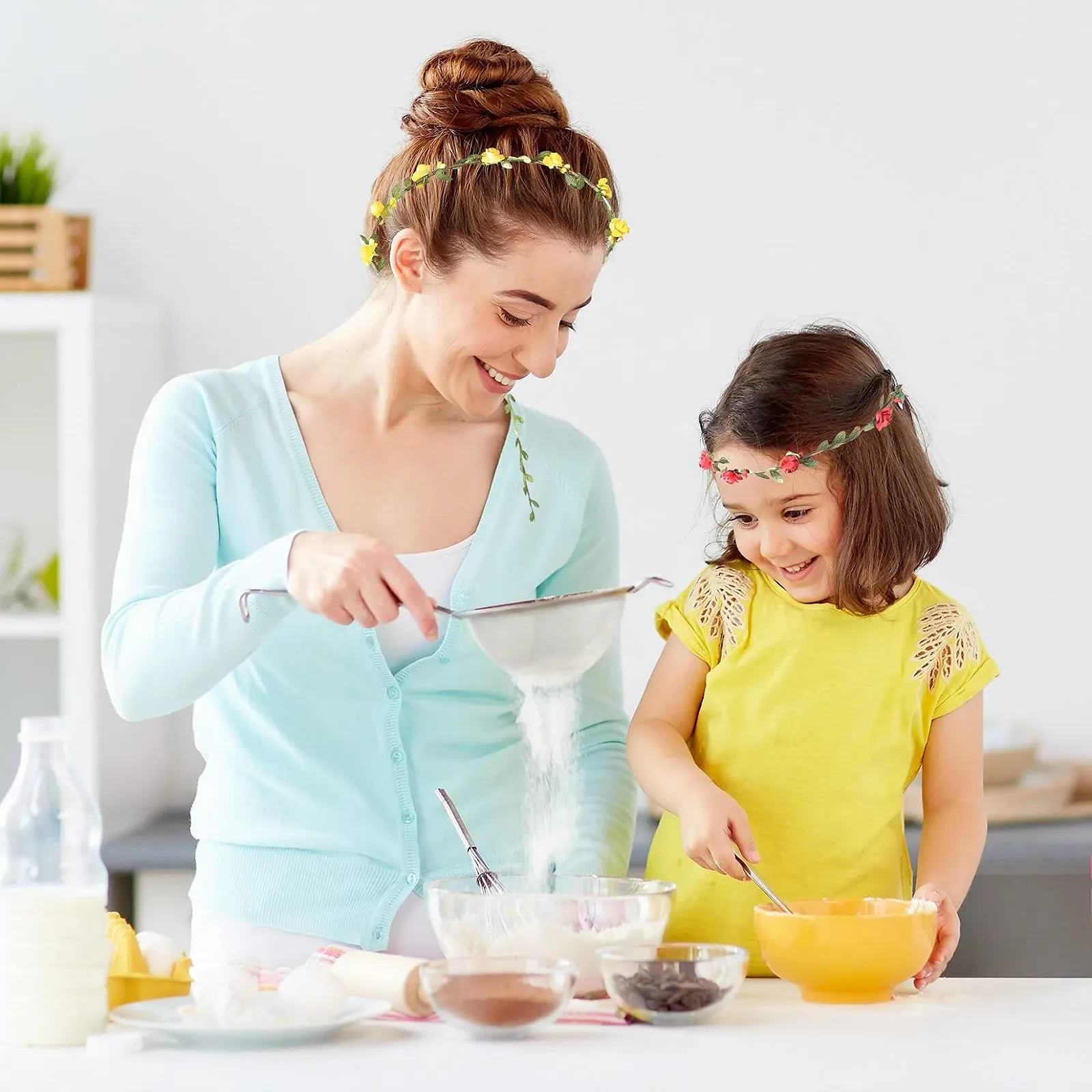 Вінок з квітів (10 шт.), фото №5