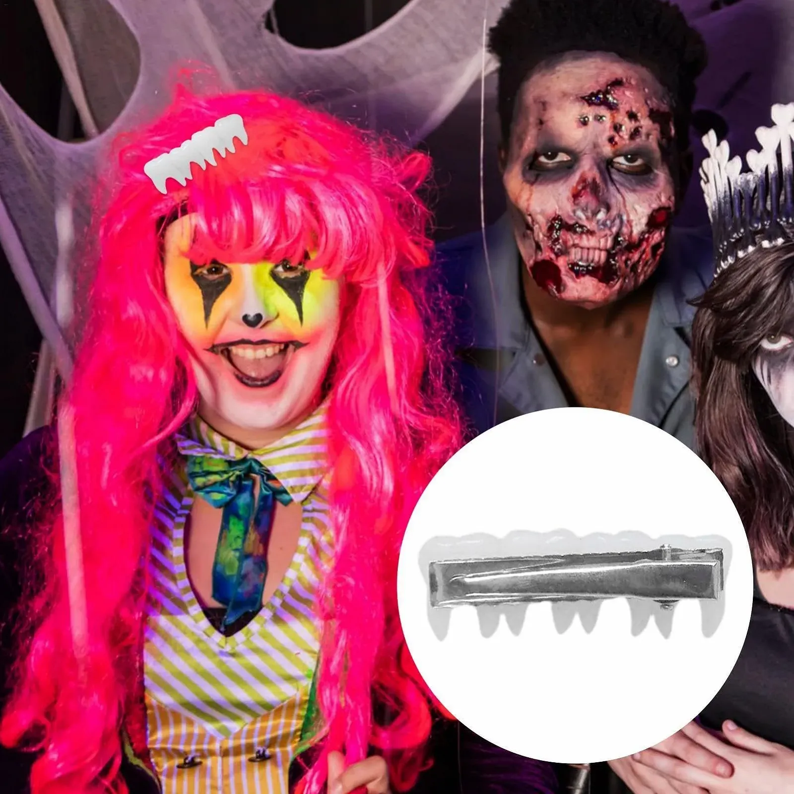 Заколка для волос Зуб Zahn-Haarspange, фото №2