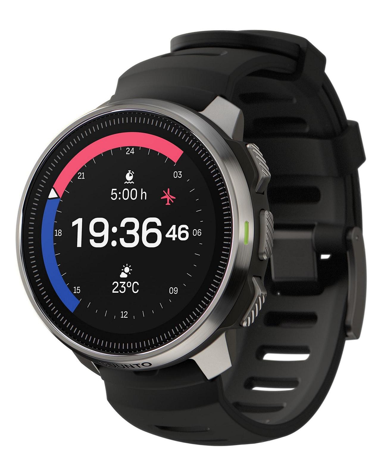 Смарт-годинник SUUNTO Ocean і спортивний годинник, AMOLED-екран, водонепроникність 100 м, двочастотний GPS, автономна карта, 95+ видів спорту, відстеження ЧСС і якості сну, 40 годин автономної роботи в режимі дайвінгу, фото №1