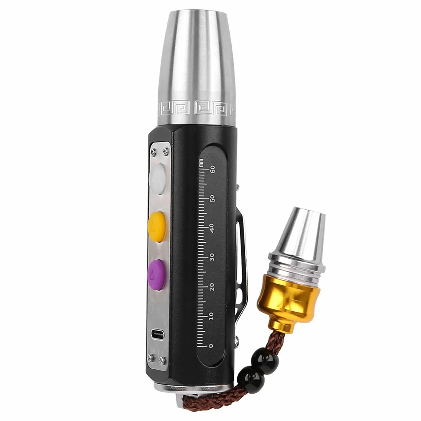 Ліхтарик Acouto Gemstone Фіолетовий з регулюванням, вимірювання довжини для бізнесу/академічних досліджень, фото №8