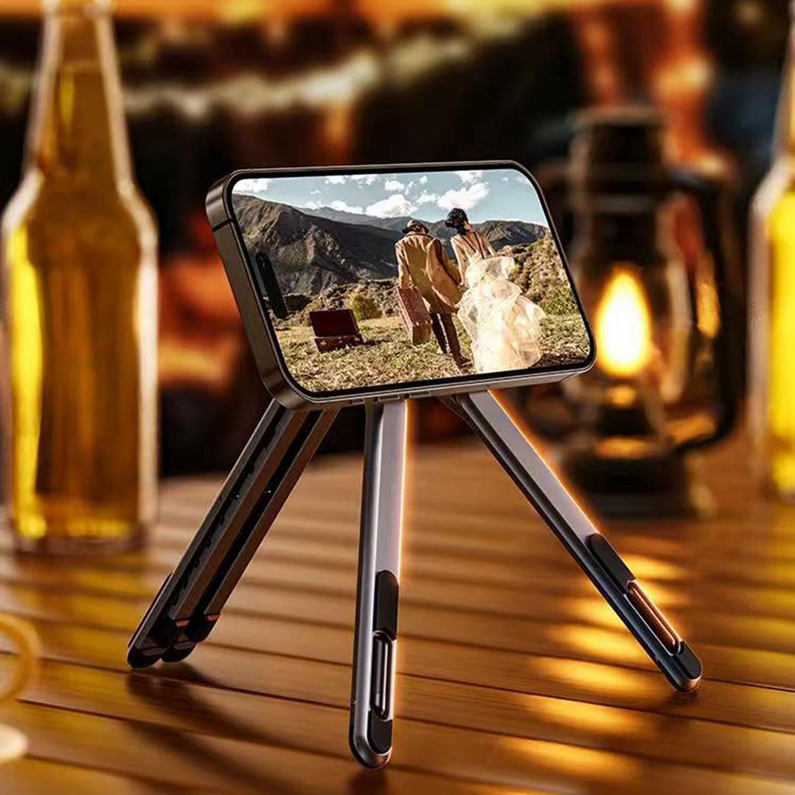 Подставка Тип Магнитная складная легкая для ноутбука и планшета, магнитный штатив для смартфона, фото №3