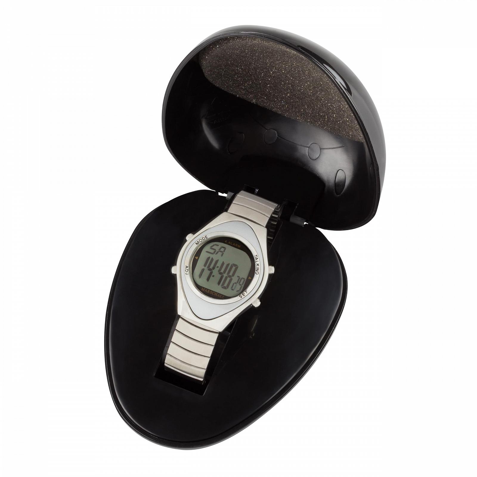 Наручные часы Marschall Talking Unisex I 1106 Хронограф Серебро, фото №6