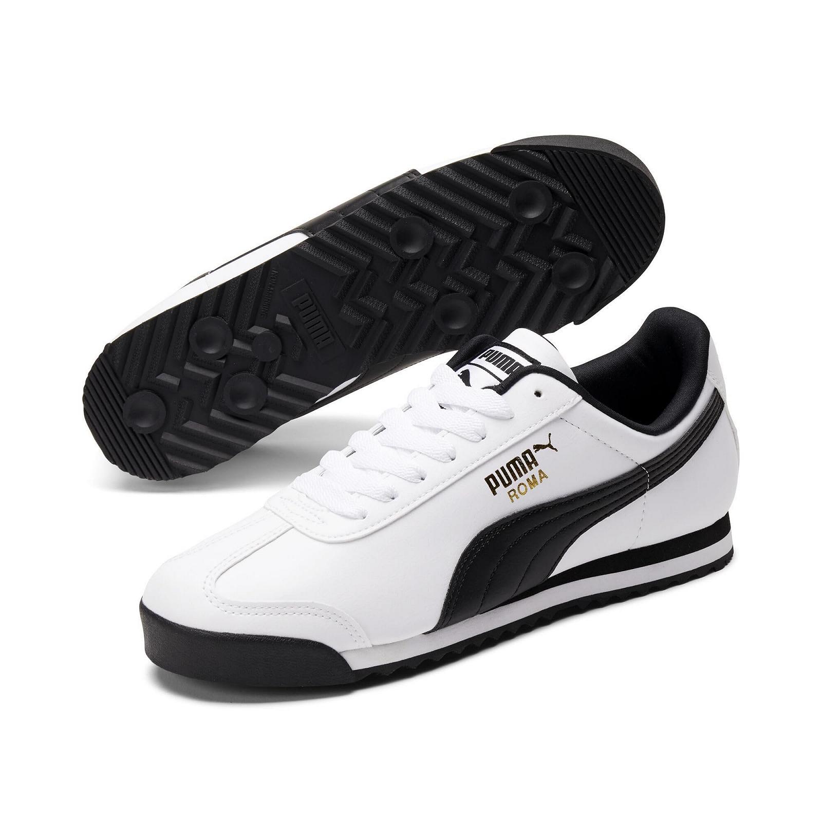 Кросівки Puma Roma Basic-M Білий/Flame Scarlet/Glacier Grey, фото №6