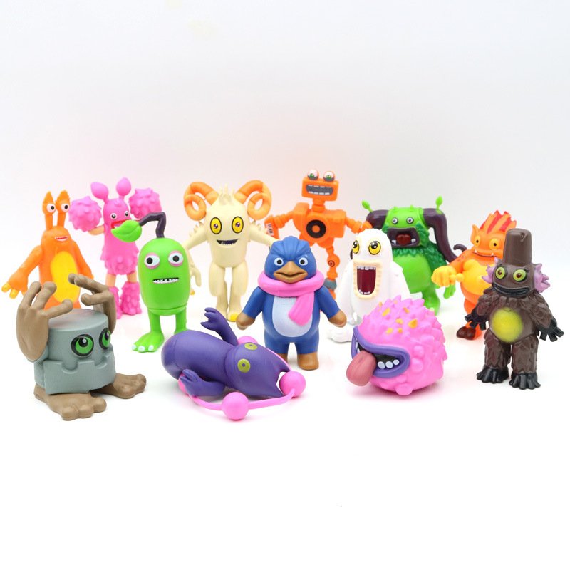 Набір фігурок "My Singing Monsters", 13 шт, 4-9 см, фото №1