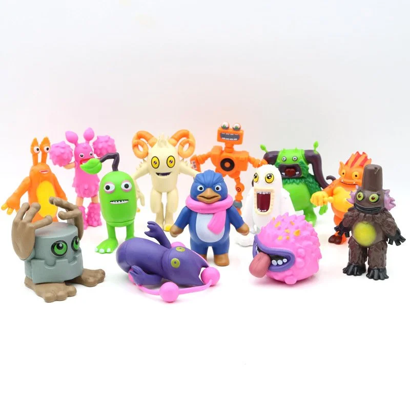 Набор фигурок "My Singing Monsters", 13 шт, 4-9 см, фото №1