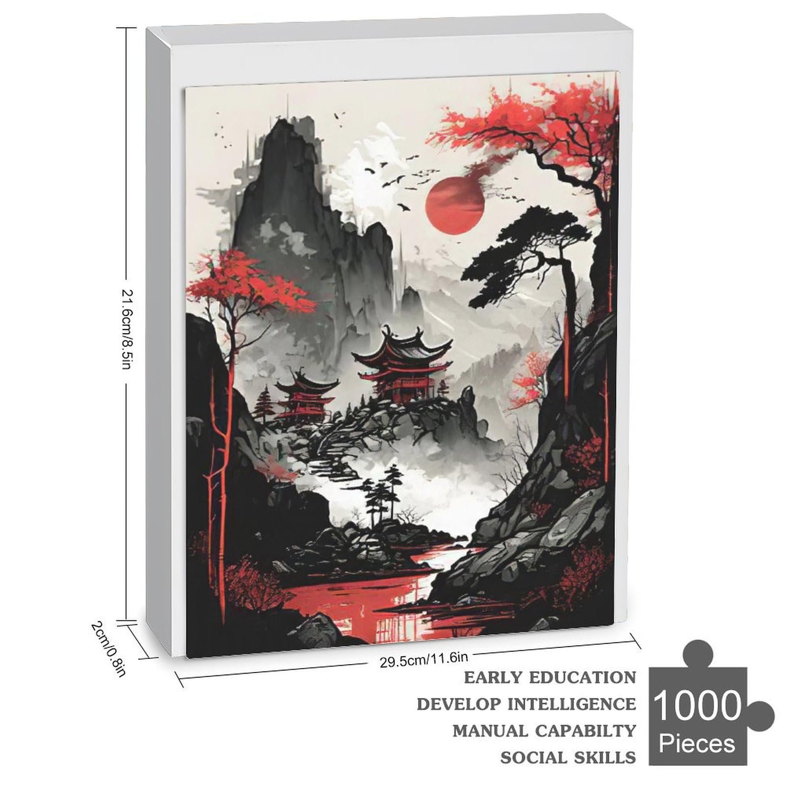 Пазл Japanese Style 1000 деталей Деревянный 78 x 53 см, фото №3