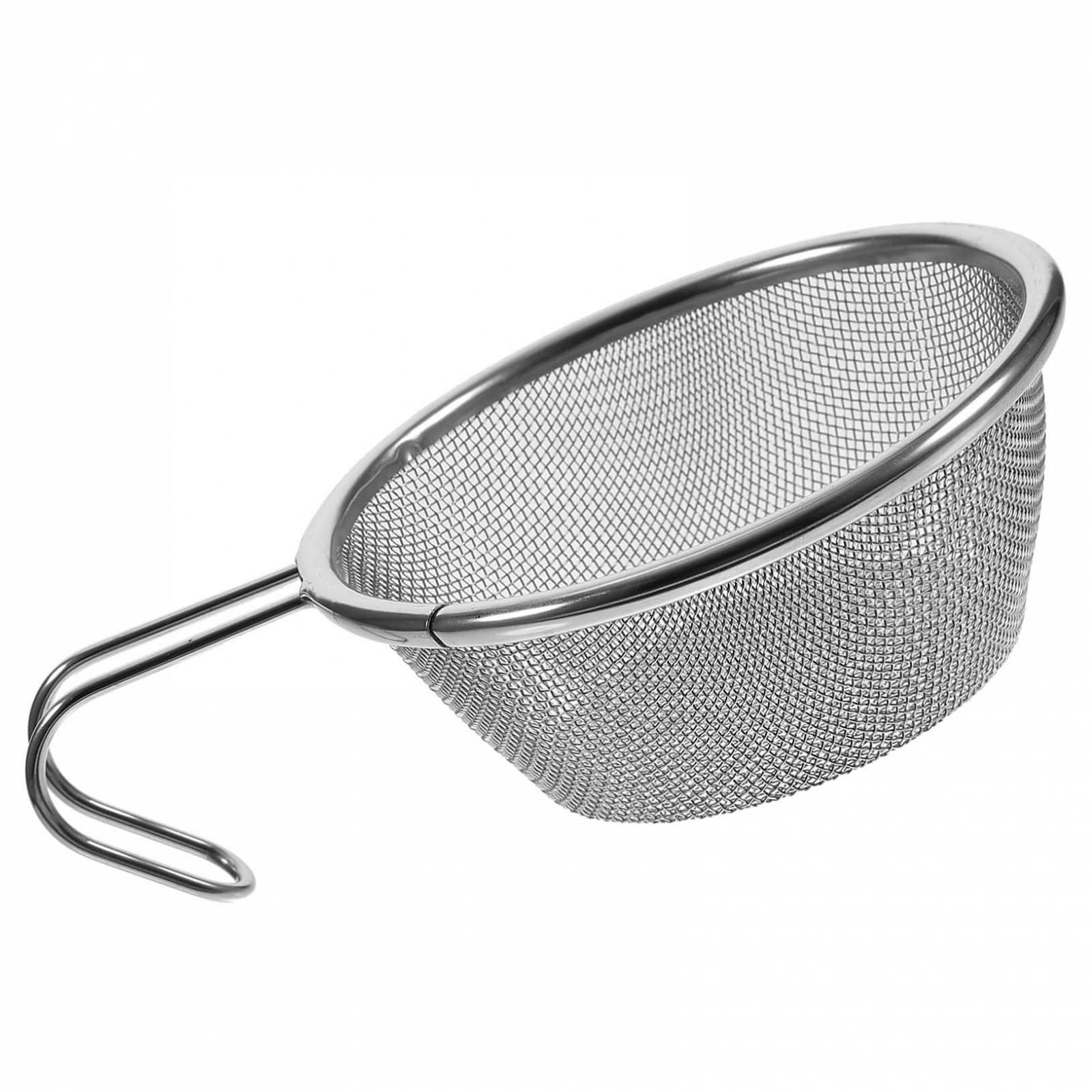 Сито VANZACK 5St Syrah Mesh-Löffel для процеживания йогурта, напитков, кофе, чая, из нержавеющей стали, фото №3