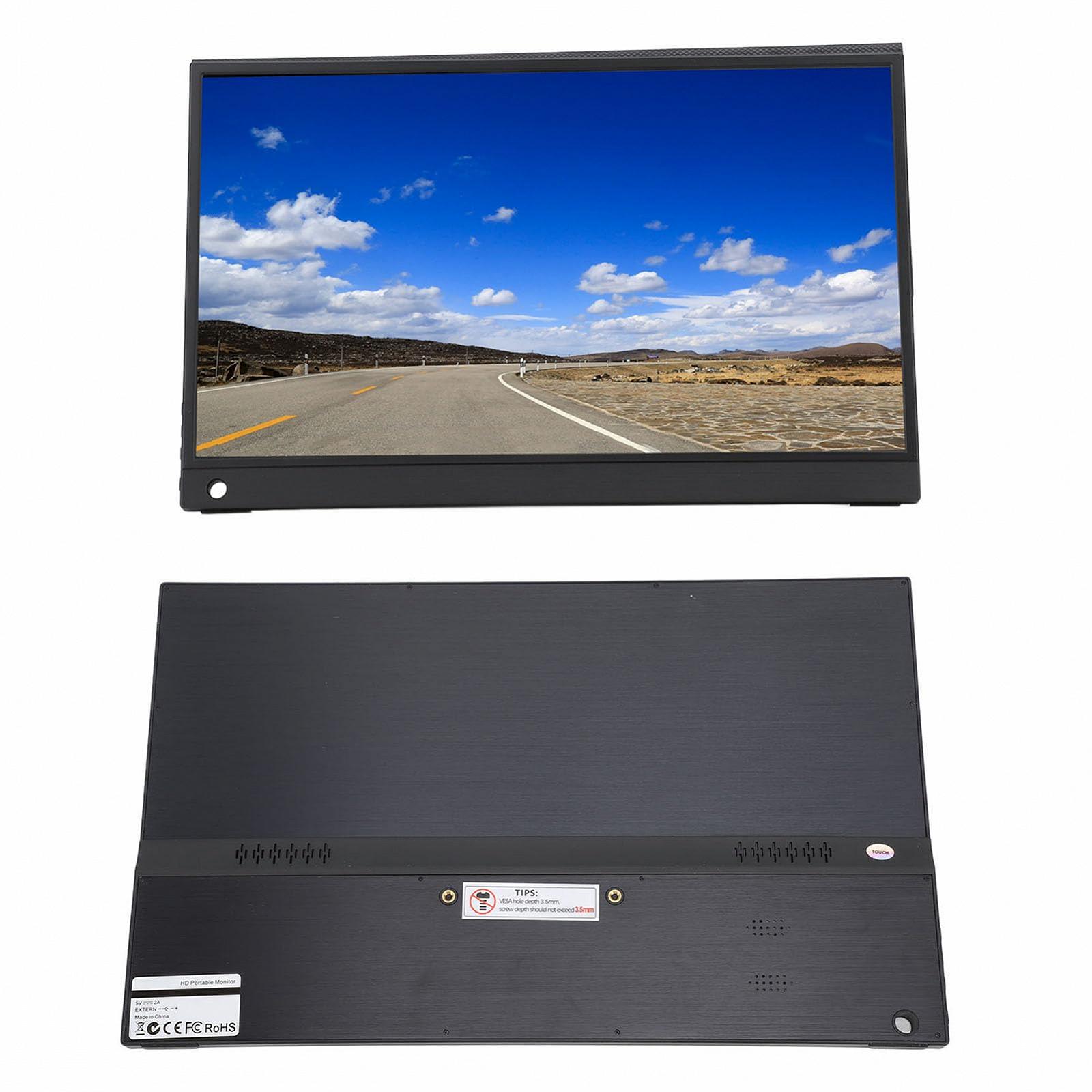 Портативный Gugxiom 13.3 дюйма ультра тонкий HDR IPS Черный, фото №3