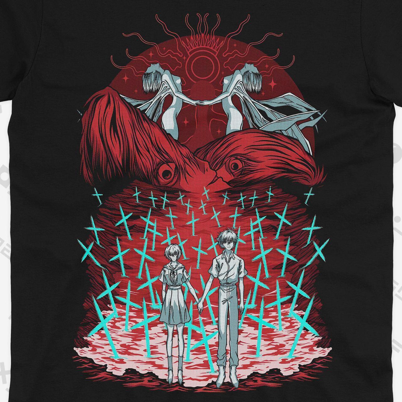 Футболка Аниме Евангелион Evangelion TH071 S, фото №2