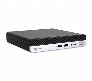 Настільний Міні ПК HP ProDesk 400 G5 Шестиядерний Intel Core i5 9500T SSD 256ГБ 8ГБ Windows 11 Pro Загальний ПК - Фото 1