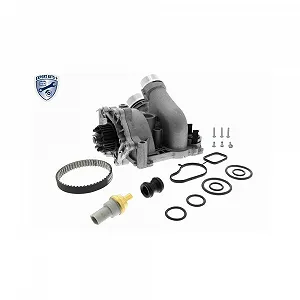 Водяний насос + комплект ременя ГРМ VEMO EXPERT KITS + V15-99-2114-1 для AUDI CHRYSLER - Фото 1