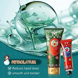 Набір з 5 різдвяних подарунків, Різдвяний подарунок, Крем для рук, Зволожуючий засіб для рук і ніг, Наповнювач для адвент-календаря - Фото 1