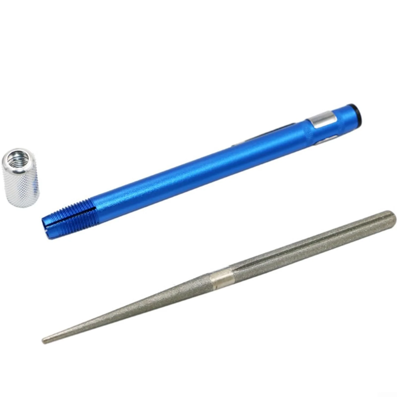 Точилка алмазна портативна у формі ручки з кліпсою для полювання та риболовлі, фото №9