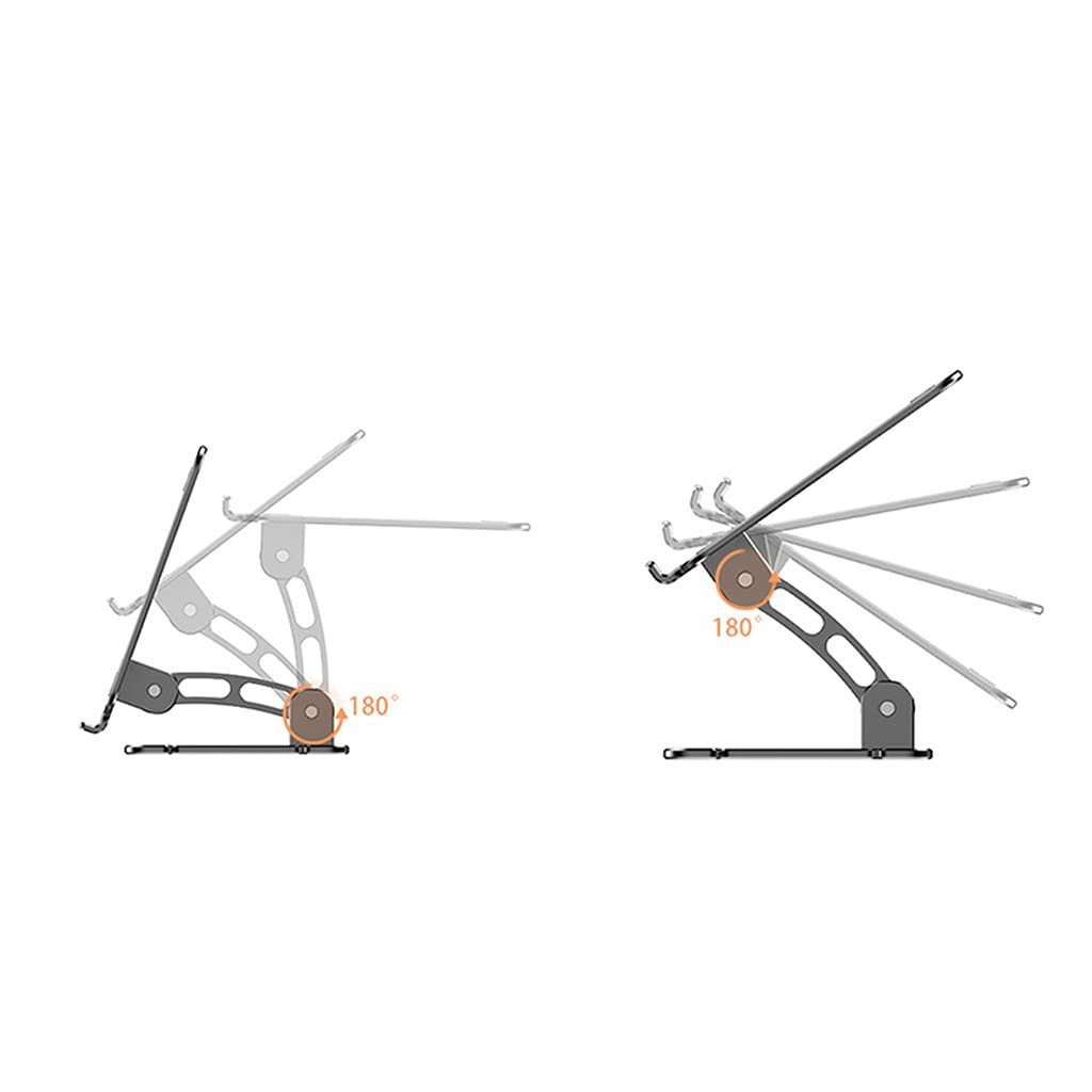 Подставка для ноутбука складная регулируемая, держатель для охлаждения, для домашнего офиса, органайзер для ноутбука, фото №3