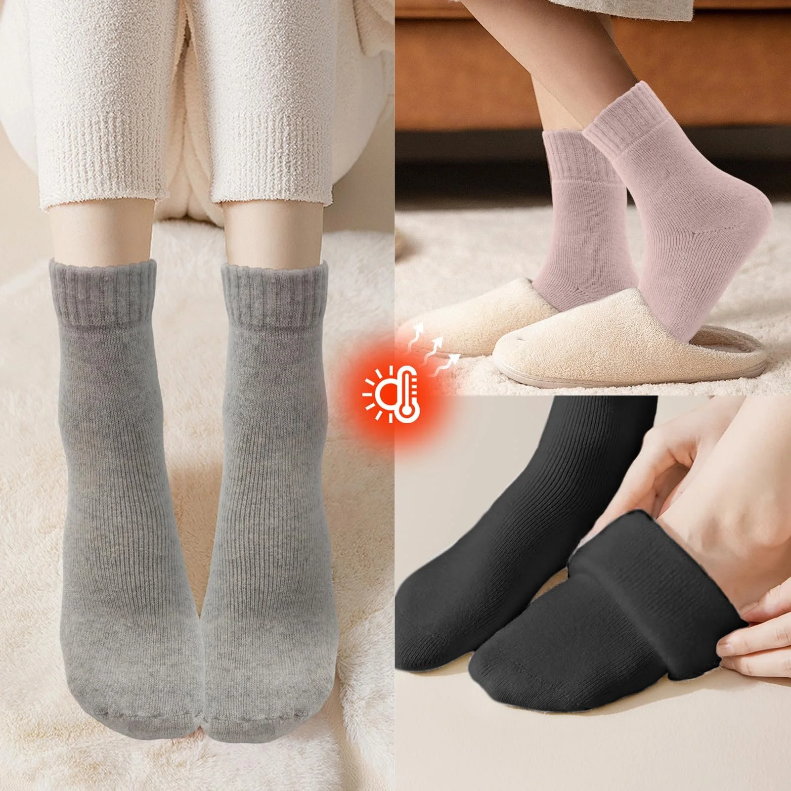 Термошкарпетки Жіночі (4 пари) 35-39, фото №5 Термошкарпетки Жіночі (4 пари) 35-39, фото №5