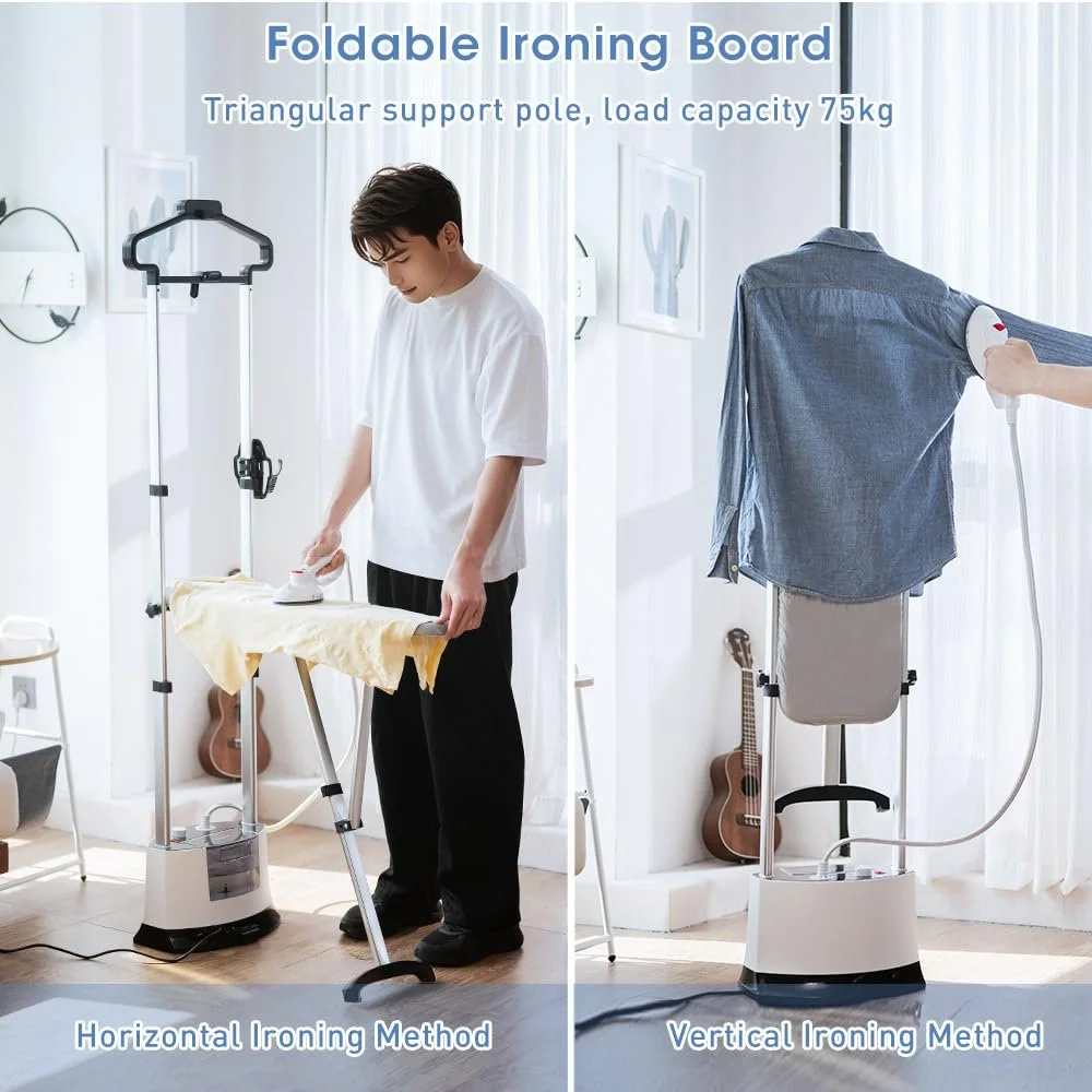 Отпариватель Bamboosang 1400 W 95 г/мин 1.6 л, фото №3 Отпариватель Bamboosang 1400 W 95 г/мин 1.6 л, фото №3