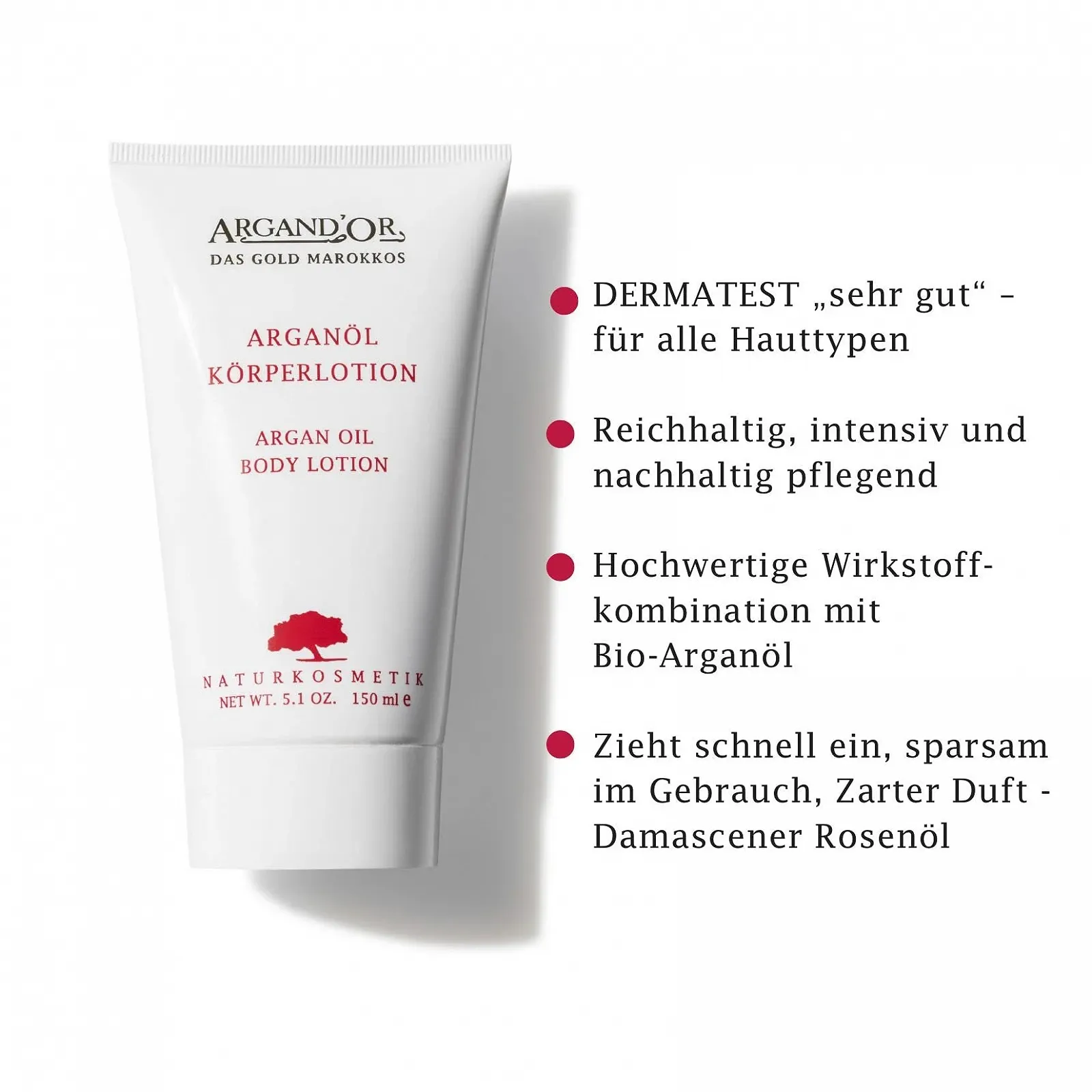 Лосьон для тела Argand'Or Vegan Organic Argan Oil 150 мл Увлажняющий для нормальной, сухой и чувствительной кожи с большим количеством арганового масла, фото №3