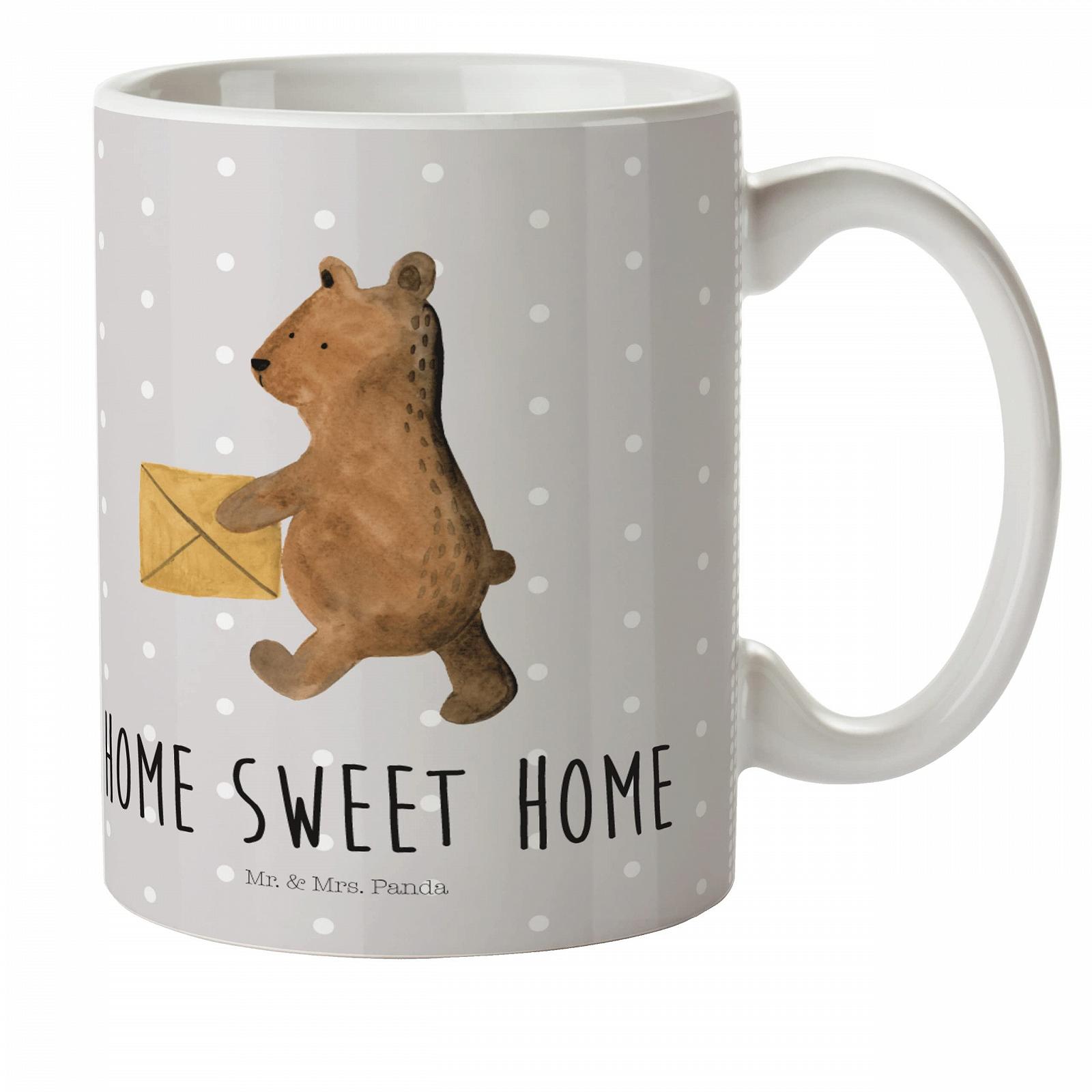 Дитяча Кружка Mr. & Mrs. Panda Ведмедик Дім, фото №1