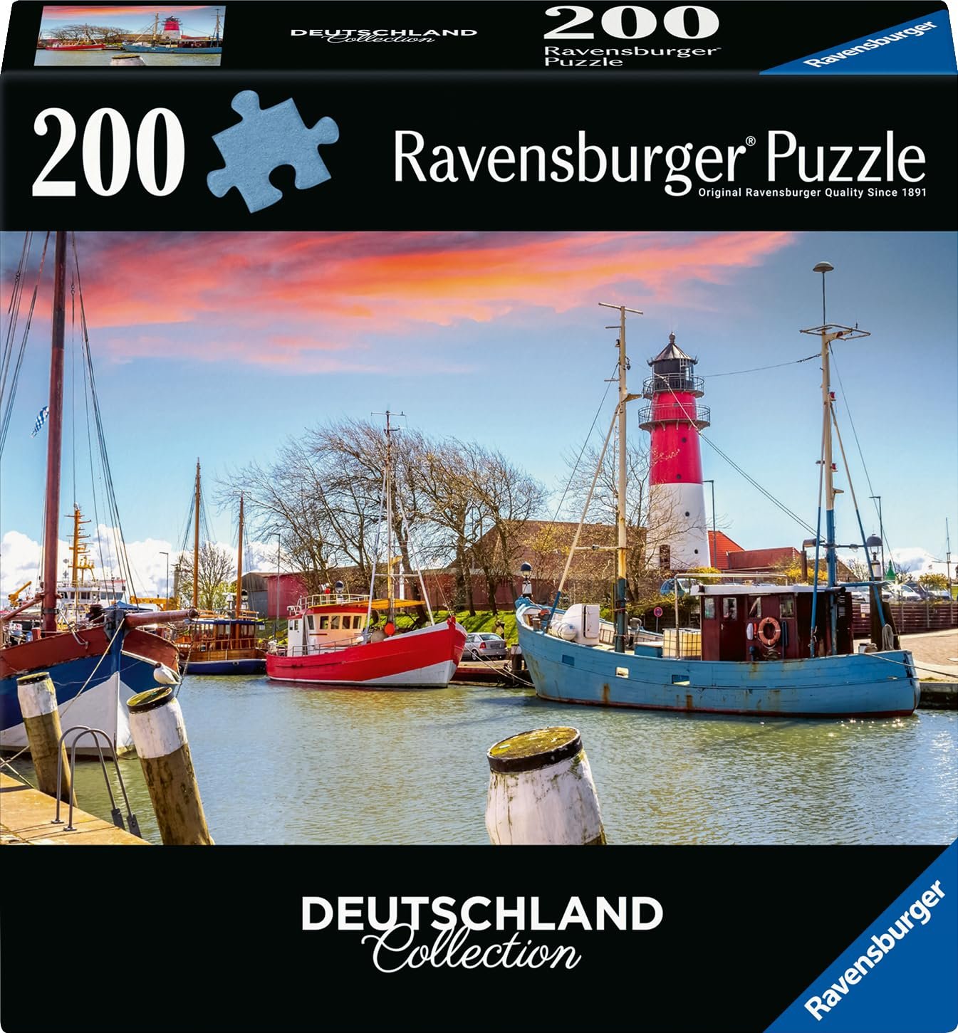 Пазл Ravensburger Germany Collection The Port of Büsum 12001476 300 деталей, фото №1