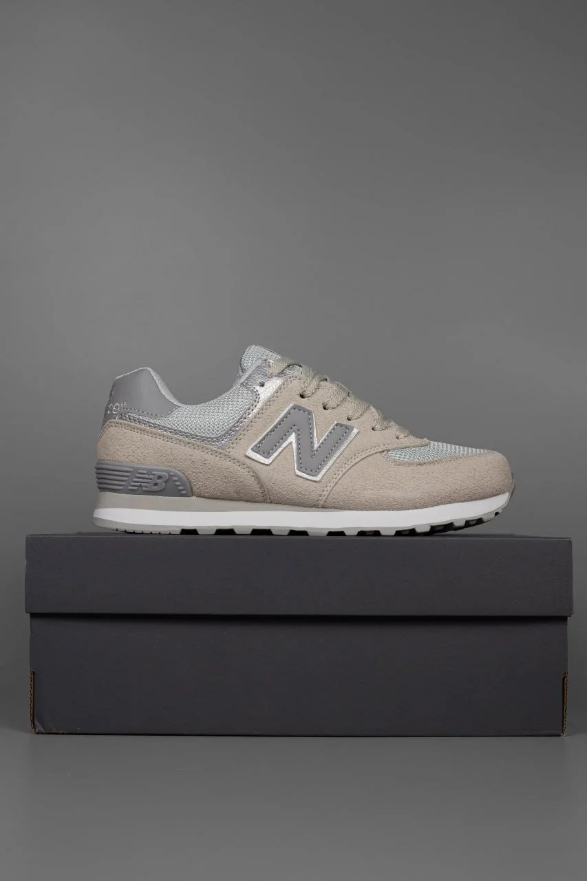 Жіночі кросівки New Balance 574 Beige Gray 39, фото №6