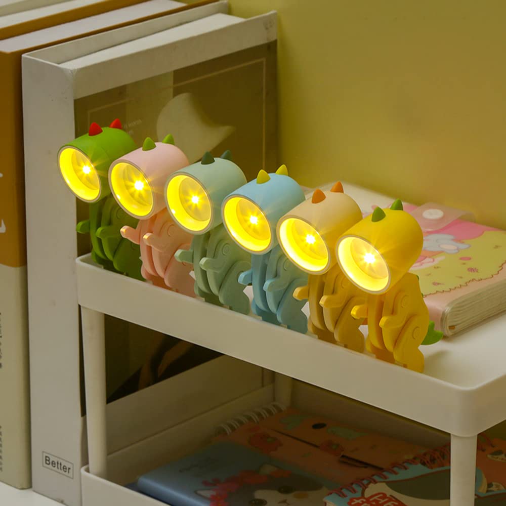 Светильник Irishom Cartoon Night Light Детская лампа Мини динозавр LED Настольная лампа с регулируемым углом, фото №7