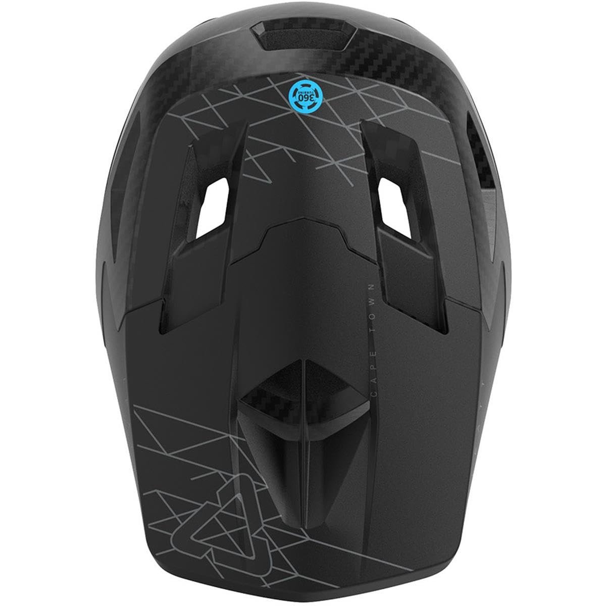 Шолом Gravity 6.0 Carbon MTB Stealth M 57-58см, фото №4
