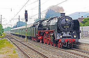 Пазл Hansepuzzle Steam Locomotive 100875 500 деталей 46 x 30 см - Фото 1