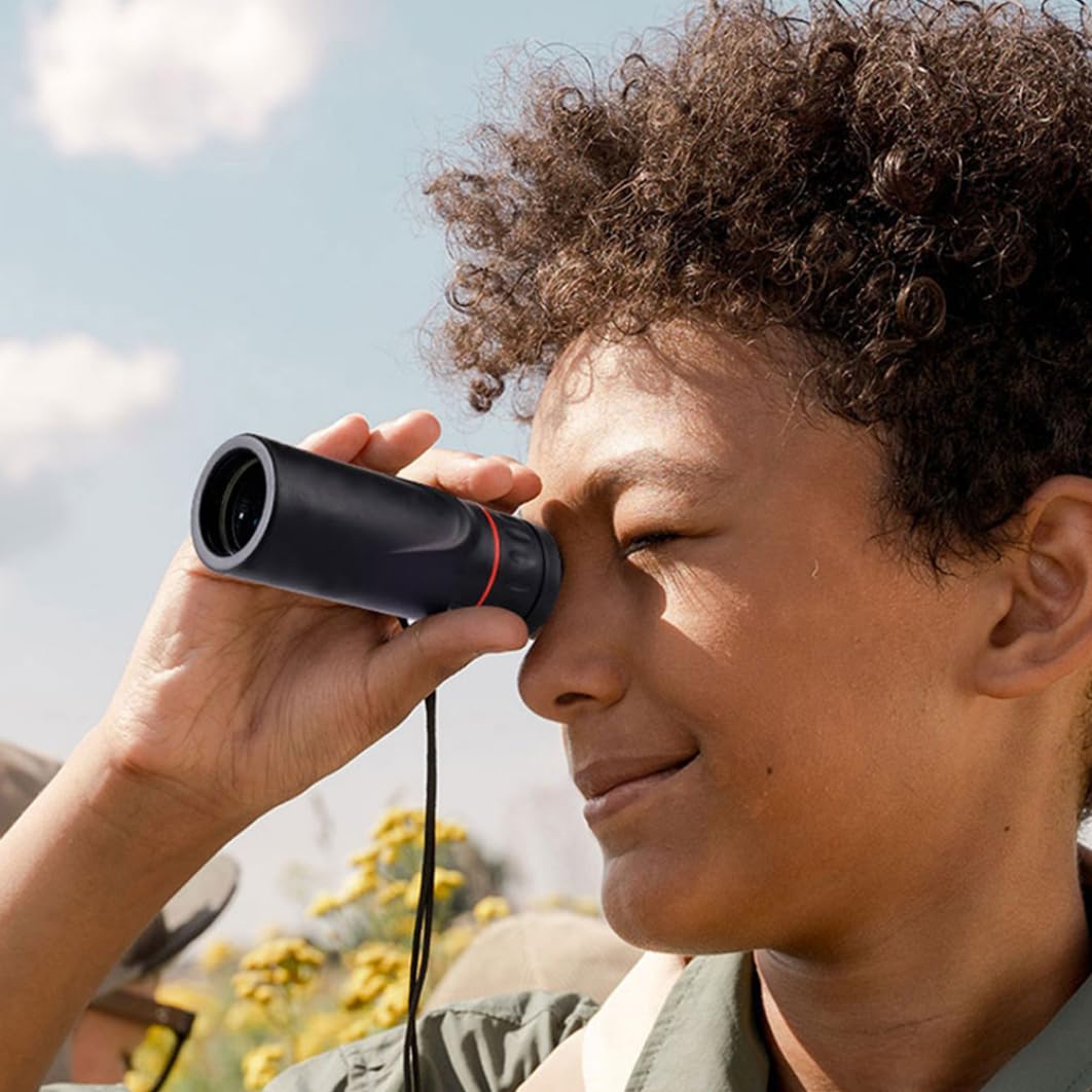 Монокуляр Waterproof Monocular Telescope Mini Night Vision Travel для зуму спостереження за птахами на відкритому повітрі, фото №5