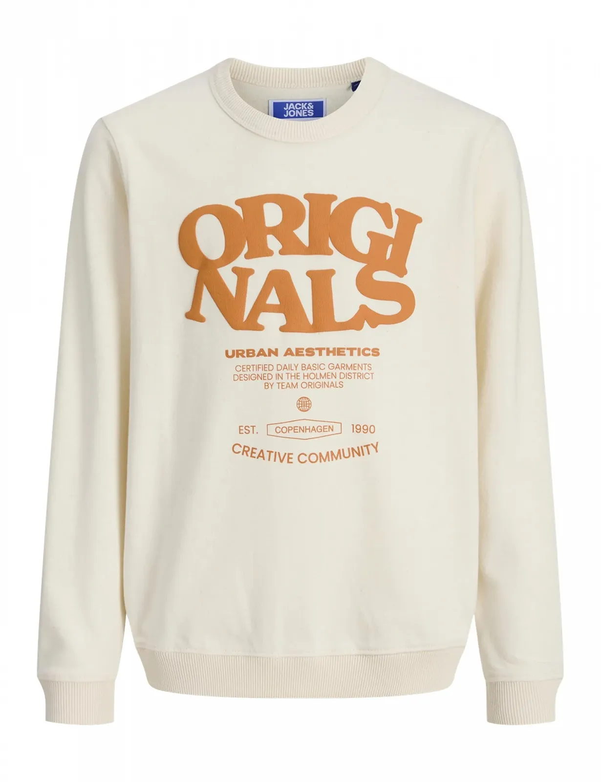 Свитшот JACK & JONES Jortavira Crew Neck Oc25 Jnr, фото №1 Свитшот JACK & JONES Jortavira Crew Neck Oc25 Jnr, фото №1