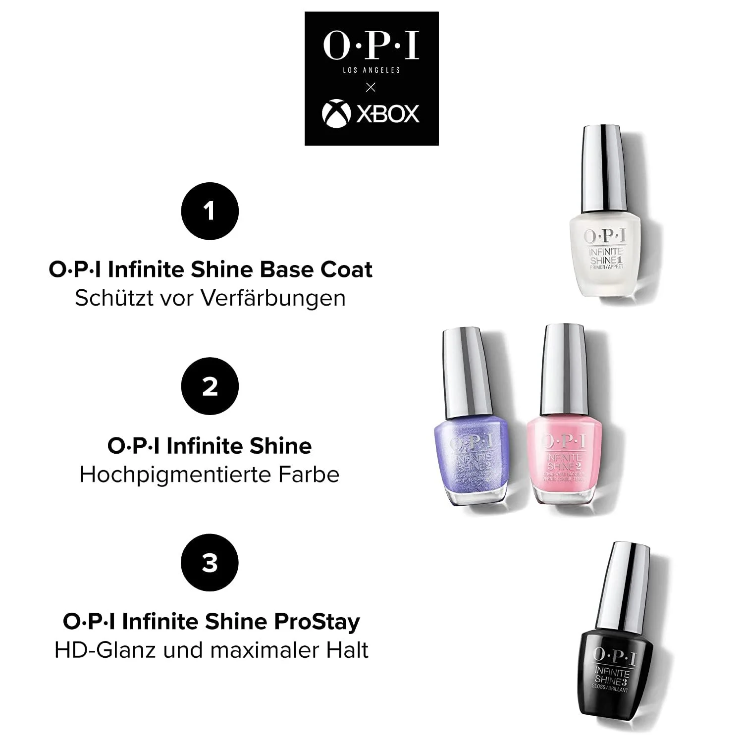 Гель-лак OPI XBOX Spring Collection You Had Me at Halo, галактический голубой, фото №5