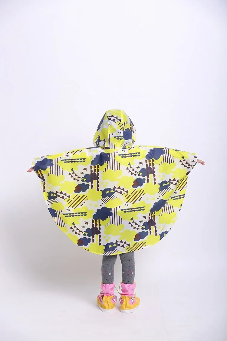 Дитячий дощовик Freesmily Водонепроникний дощовий плащ, фото №3