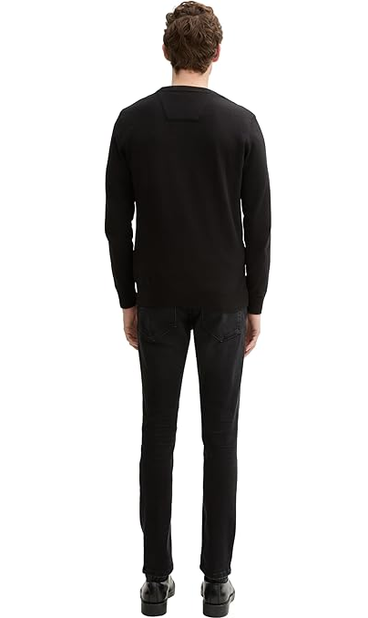Джинси mens Jeans Troy Slim 1044968-10263 Tom Tailor Чорний  M, фото №3