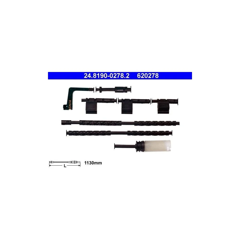 Датчик износа тормозных колодок ATE 24.8190-0278.2 для MINI задняя ось, фото №1