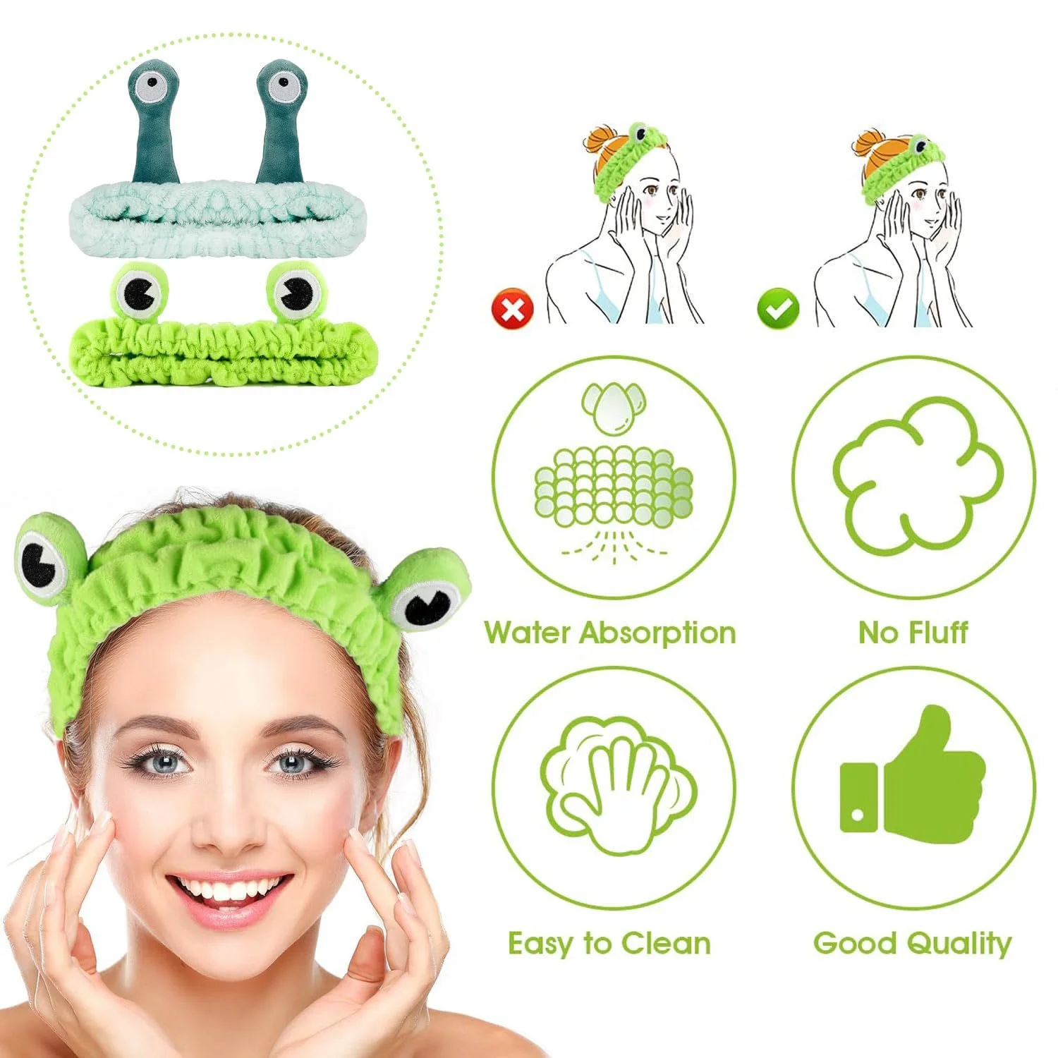 Набір пов'язок на голову, фото №4