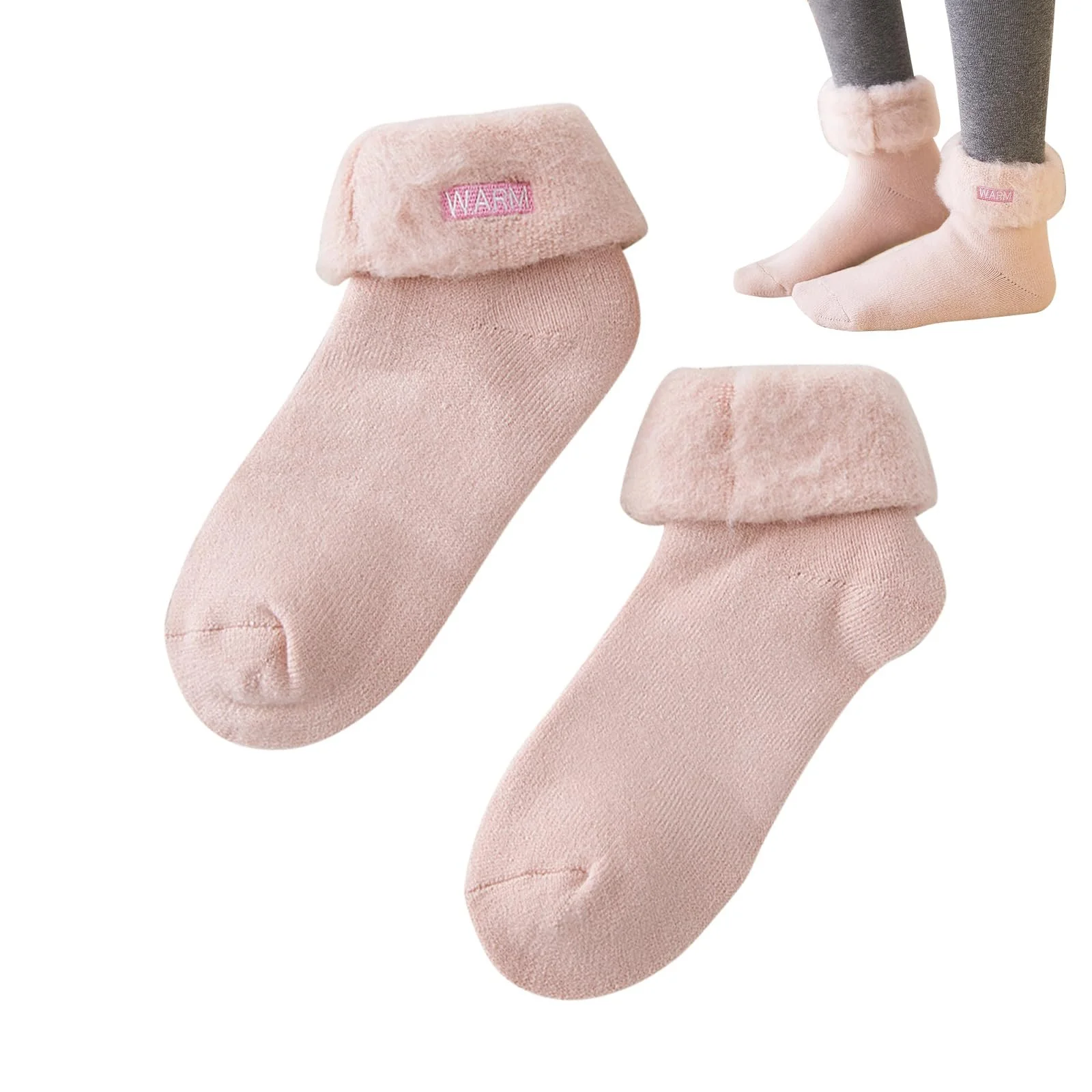 Женские Термоноски Розовый, фото №1