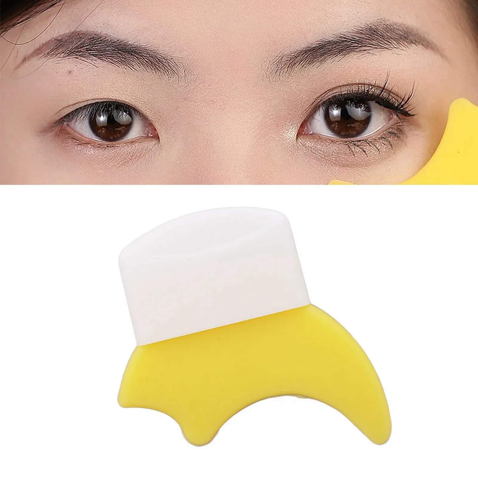 Трафарет для подводки глаз силиконовый многоразовый ANKROYU аппликатор для макияжа, фото №7